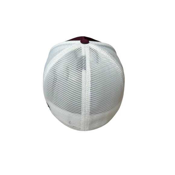 Richardson Flex Fit Hat No 172 Sz SM-MD Maroon White DUDE Customization - Picture 3 of 10